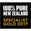 Selo: 100% Pure New Zealand Specialist 2016